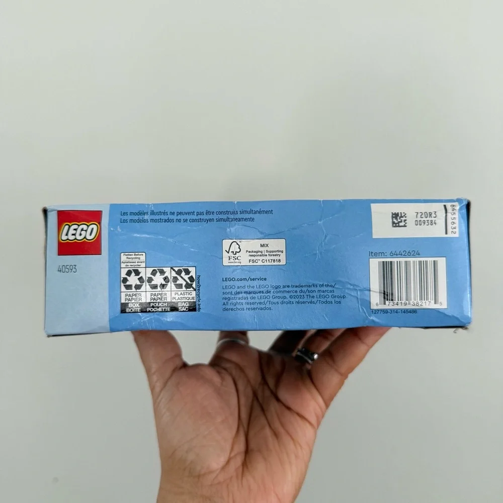 LEGO Fun Creativity 12-in-1 Rebuild Into 40593 Creative Building Set